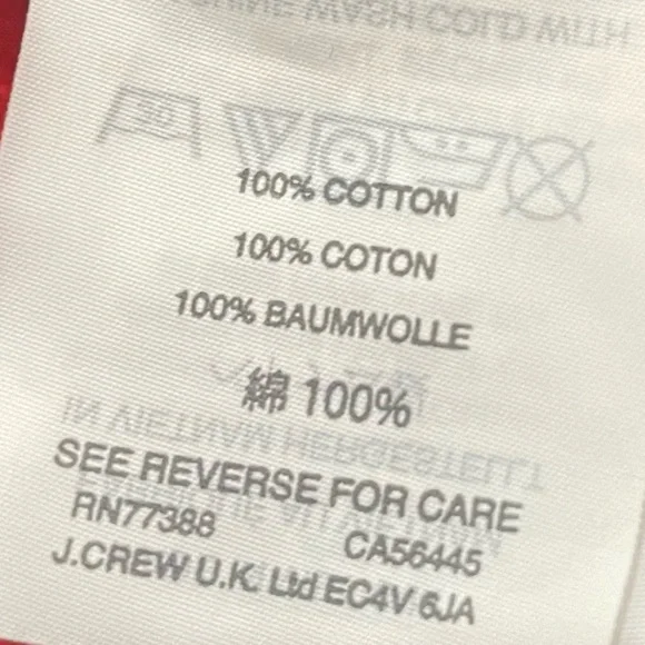 Madewell bright red wrap v neck tie top / XS / NWOT - Picture 12 of 12